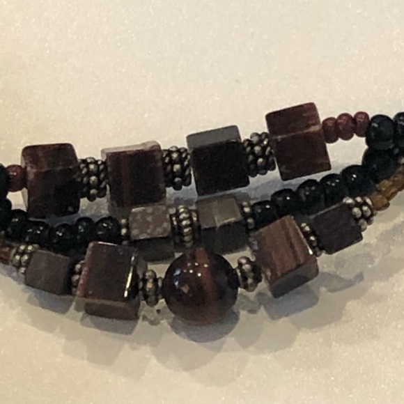 Sterling Silver Jasper Necklace - Picture 3 of 6